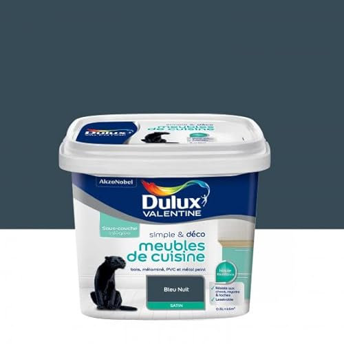 Dulux Valentine Peinture Simple & Déco Meubles De Cuisine Bleu Nuit