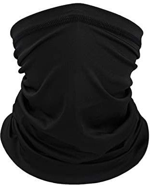 WLLHYF Bandana Neck Gaiters, Neck Warmer Balaclava Unisex Headband Snood UV Resistance Face Shield Cover Multifunctional Headwear Face Covering for Yoga Running Hiking Cycling Elastic Tube Scarf