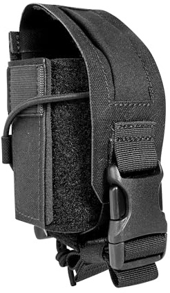 Tasmanian Tiger TT Wrap Holder Molle-Zusatztasche, Einschub-Tasche mit abnehmbarem Deckel für Granaten oder Flashbangs