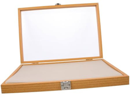 Zerodeko Schmuckkästchen Für Medaillen Monitor Tischhalterung Tischdeckenklammern Glas Armbandhalter Schwamm