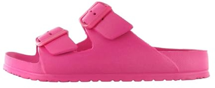 ella Ladies Double Buckle Slides