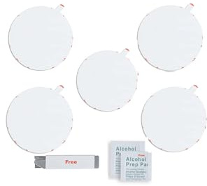 5 pezzi di diametro da 80 mm, realizzati con 4950, strisce adesive su entrambi i lati, extra resistenti, nastro adesivo in schiuma acrilica ad alte prestazioni, nastro di montaggio, per interni ed