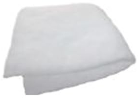 4x Filter für Dunstabzugshaube zuschneidbar - Abzugshaube Filter universell einsetzbar - Dunstabzugsfiltereinlage - Fett-Filtermatte - weißer Dunstfilter (4 Stück)