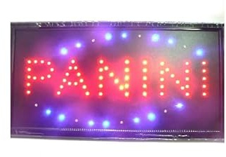 Insegna Luminosa Insegne Luminose A Led Con Scritta PANINI
