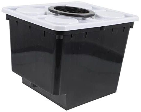 ibasenice Soilless Dutch Bucket for Hydroponics Herb Garden Planter Planter Plants Growing Box Easy to Maintain