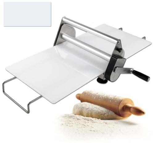 Sfogliatrice Manuale Macchina per pasta sfoglia con spessore regolabile in acciaio inox per la casa