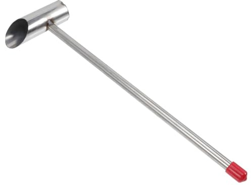 DECOMELODY Cuchara Multifunción para Malvaviscos De Acero Inoxidable, Resistente Al Desgaste, Tamaño Estándar, Práctica para Medidas Precisas, Adecuado para Uso Máquina De Algodón De Azúcar, 1 Unidad