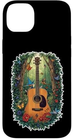 Cordes de Musique pour Guitare Acoustique Rock Rhythm Coque pour iPhone 14 Plus
