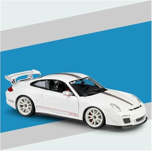 Per la scala per Porsche 911 Gt3 Rs 40 Alloy Luxury Car Die Cast modello collezione regalo 1: 18