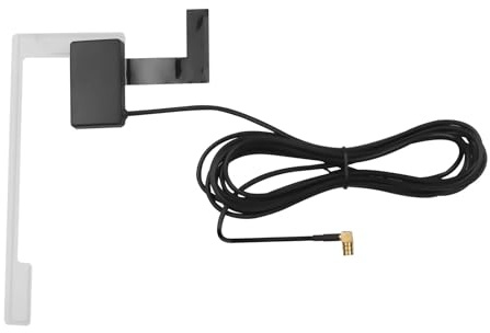 Antennes Audio et vidéo pour Auto,Antenne Voiture Autoradio de Toit pour Voiture avec Diffusion Audio numérique Dab Active, Compatible avec Pioneer, Kenwood, JVC et Sony.(Elbow)