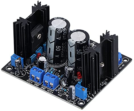 Placa Fuente De Alimentación Regulada, Estabilizador De Alto Voltaje 0-48V, 10A, PCB De Doble Cara - Protección contra Sobrecarga Y Cortocircuito, Ajustable para Uso Electrónic