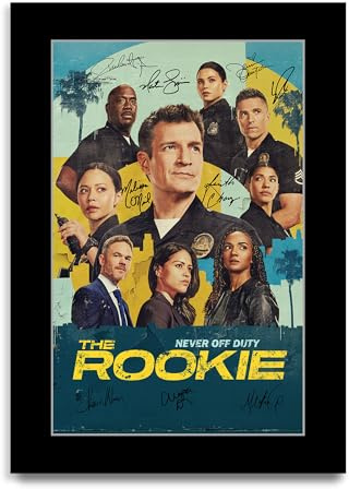 HWC Trading The Rookie Geschenke Geduckter Poster Signiertes Autogramm Foto für Fans von Film Memorabilien (ID-004017) - A4 Nur Druck