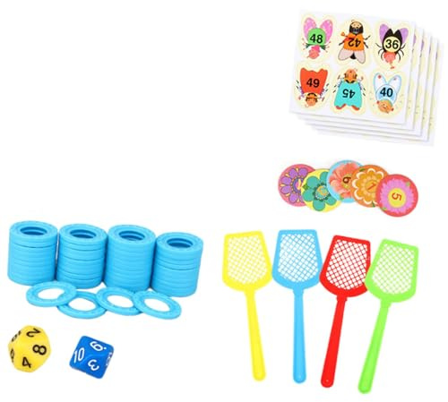 Juegos de Cartas de Números, Juegos de Matemáticas para Jardín de Infantes, Juegos para Niños Y Niñas, Juego de Golpear con La Mano para Toda La Famil