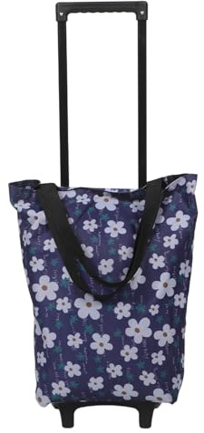 Alasum Carrello e Plastico Pieghevole con Ruote della Leggero per Scale, Tessuto Oxford Resistente per Outdoor e in Appartamento