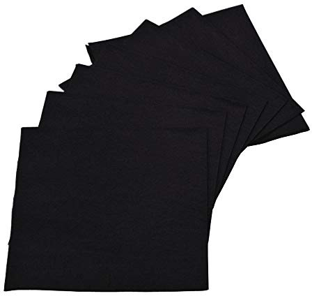 Perfectware Cocktail-Servietten, 2-lagig, Schwarz, 1000 Stück