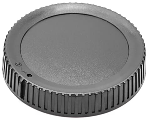 vhbw objektivlock kompatibel med Nikon Nikkor Z 24-70 mm f/4 S, Z 35 mm f/1,8 S, Z 50 mm f/1,8 S kamera – plast, svart