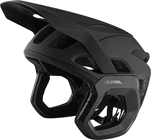 Alpina Unisex - Erwachsene, ROOTAGE EVO Fahrradhelm, Black matt, 57-61 cm