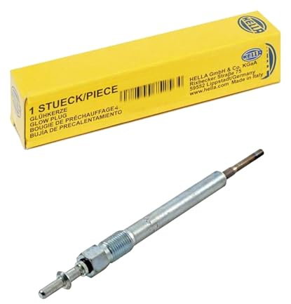 HELLA 8EG 008 498-561 Bujía de precalentamiento - Ancho llave: 10mm - Tipo bujía: Rendimiento mejorado - Conector: Conector redondo