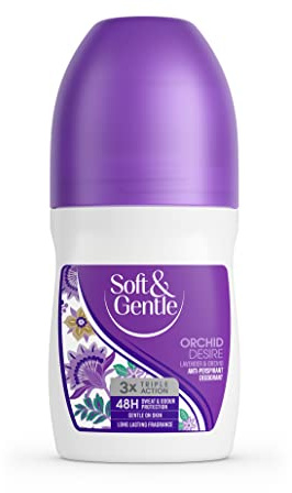 Soft & Gentle Orchid Desire Anti-Perspirant Roll On Deodorant 50ml