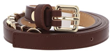 Valentino Gürtel Emma Winter Belt W110 Caffé/Oro braun kürzbar