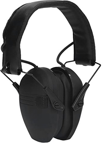 Cuffie Antirumore, Pieghevoli e Traspiranti Funzione Altoparlante Stereo Cuffie Elettroniche Ingresso da 3,5 Mm, Uso Interno (#1)