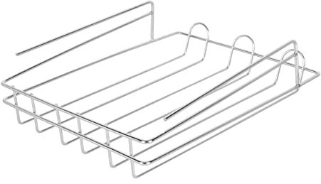 Housoutil Stainless Steel Egg Stand Creative Storage Rack Fridge Organizer for Drinks and Cans