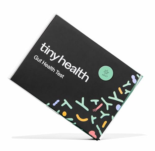 Tiny Health Gut Health Test Kit for Adults, Fast & Mess-Free, Home Test for Women and Men with Easy Ship-in Kit, 3-4 Weeks Results, Understand Biomarkers with Expert Insights