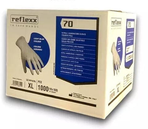 Generico Guanti In Nitrile Senza Polvere 70 TAGLIA XL - 1000 pcs