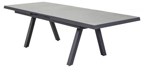 dasmöbelwerk Ausziehtisch Gartentisch Kalifornien Esstisch Keramik 200/260x100x75cm