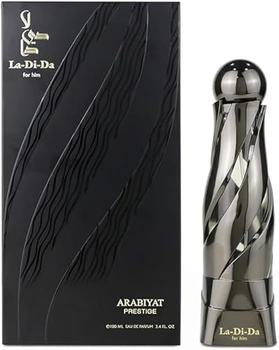 Arabiyat Prestige La Di Da For Him Eau de Parfum para hombre 100 ml, fabricado en los Emiratos Árabes Unidos