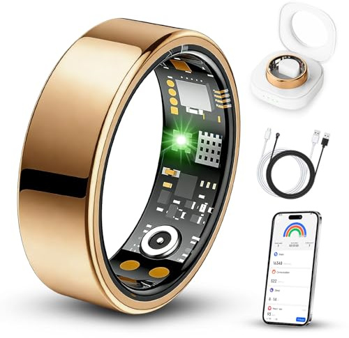 BENIO Gen4 Smart Ring Health & Fitness Tracker Step Counting
