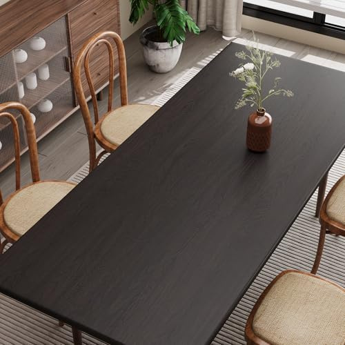 VaryPaper Carta da Parati Autoadesiva Legno Marrone Scuro 40cmx200cm Adesivi Decorativi per Mobili Legno Pellicola Top Cucina Bagno Impermeabile Carta Adesiva per Armadio Cassetti Tavolo da Pranzo
