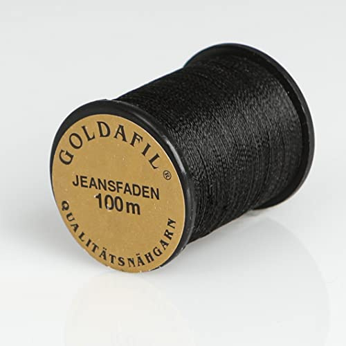Weyland Jeansfaden GOLDAFIL Qualitätsgarn 100m schwarz