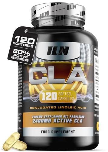 CLA Supplement High Strength – 3000mg CLA Tablets – 120 Softgels