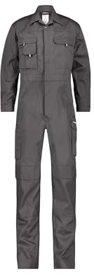 DASSY® Nimes BW Overall mit Kniepolstertaschen - Größe L - ZEMENTGRAU