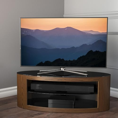 Buckingham TV Stand Walnut Veneer Wooden TV Table 40 42 46 47 50 52 55 FS1100BUCW