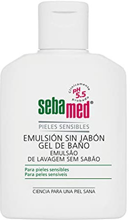 Sebamed Emulsión sin Jabón, Gel de Baño, Piel Sensible, 500 ml