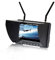 Flysight FPV Monitor Black Pearl RC801 with DVR 5.8G 40CH Wireless 7 LCD Screen Diversity Receiver 1024 x 600 HD Display Built in Battery Sunshade Hood for RC Quadcopter DJI Flying Wing (RPSMA Ant)