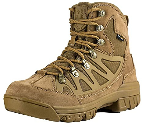FREE SOLDIER Herren Jagdstiefel Für Military And Tactical Boot, Wolfsbraun, 39 EU