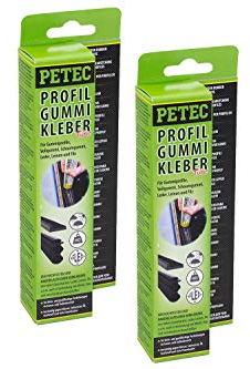 2x 70 ml Petec Profilgummikleber Tube 93870 Kontakt Kleber Klebstoff Montage