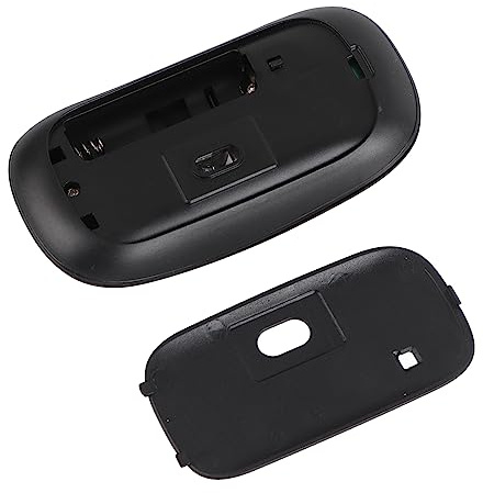 fasient1 Mouse Wireless Bluetooth, Mouse Wireless Compatto e Sottile Mouse Bluetooth Silenzioso per Tablet Portatili per /OS X/Mi, 3 Livelli DPI Regolabili, Nero