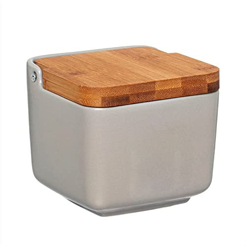 Dcasa Salero con Tapa Bambu Natural