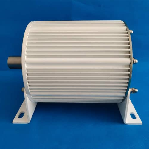 Generatore a magneti permanenti trifase 300RPM con base 12V 24V 48V alternatore CA eolico 5KW