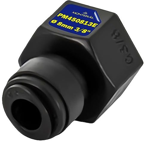 Raccordo Rapido Ø 8mm 3/8 Femmina PM450813E - Garanzia 10 Anni - MONTERAL