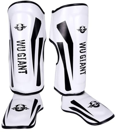 Chaoyilian Muay Thai SchienbeinschüTzer,Kickboxen shin Guards,Schienbeinschoner FüR Kampfsport Training,Shin Guards Muay Thai,Unisex,Stoßdämpfende Sicherheit,Für Boxe,Muay Thai,Kickboxen,Karate