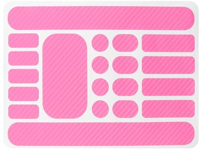 Sanmum Fahrrad Schutzfolie Fahrrad Kettenstreben Aufkleber Kettenstrebenschutz Rahmenfolie Kettenstreben-Rahmenschutz für Fahrrad Mountainbike (Rosa)