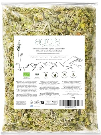 Agrotia | Té griego de montaña ecológico 150 g, cortado