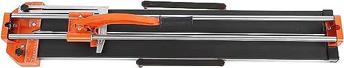 JMOZHCD Manual Tile Cutter 800mm/1000mm Tile Cutter Double Track Positioning Mobile Support Foot Suitable for Ordinary Floor Tiles, Ceramic Tiles (800mm)