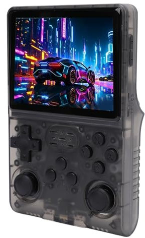 Retro-Handheld-Spielekonsole, für Einzelspieler-Spiele, Tragbare Video-Gaming-Konsole, 3,5-Zoll-IPS-Bildschirm mit 640 X 480 Pixeln, 30.000 Spiele, Integrierter 45-Emulator