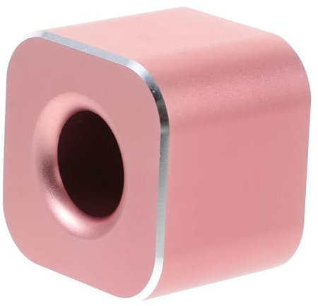 Lurrose Stifthalter Aus Aluminiumlegierung Würfel Stiftablage Stiftaufbewahrung Basis Für Home Office Schreibtisch-organizer Zubehör Für Büro Und Haus
